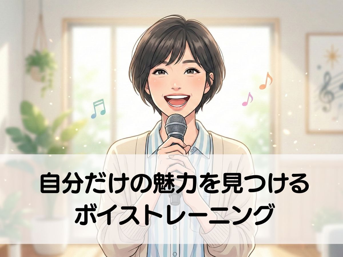 声を出すのがもっと楽しくなる！自分だけの魅力を見つけるボイストレーニング ナユタス平塚校