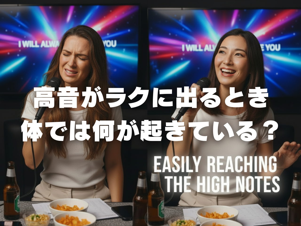 高音がラクに出るとき、体では何が起きている？【ナユタス中目黒】