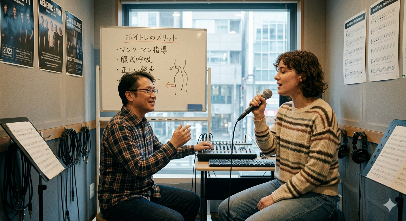 柏でボイトレを始めるなら？初心者でも上達するマンツーマンレッスンのコツ