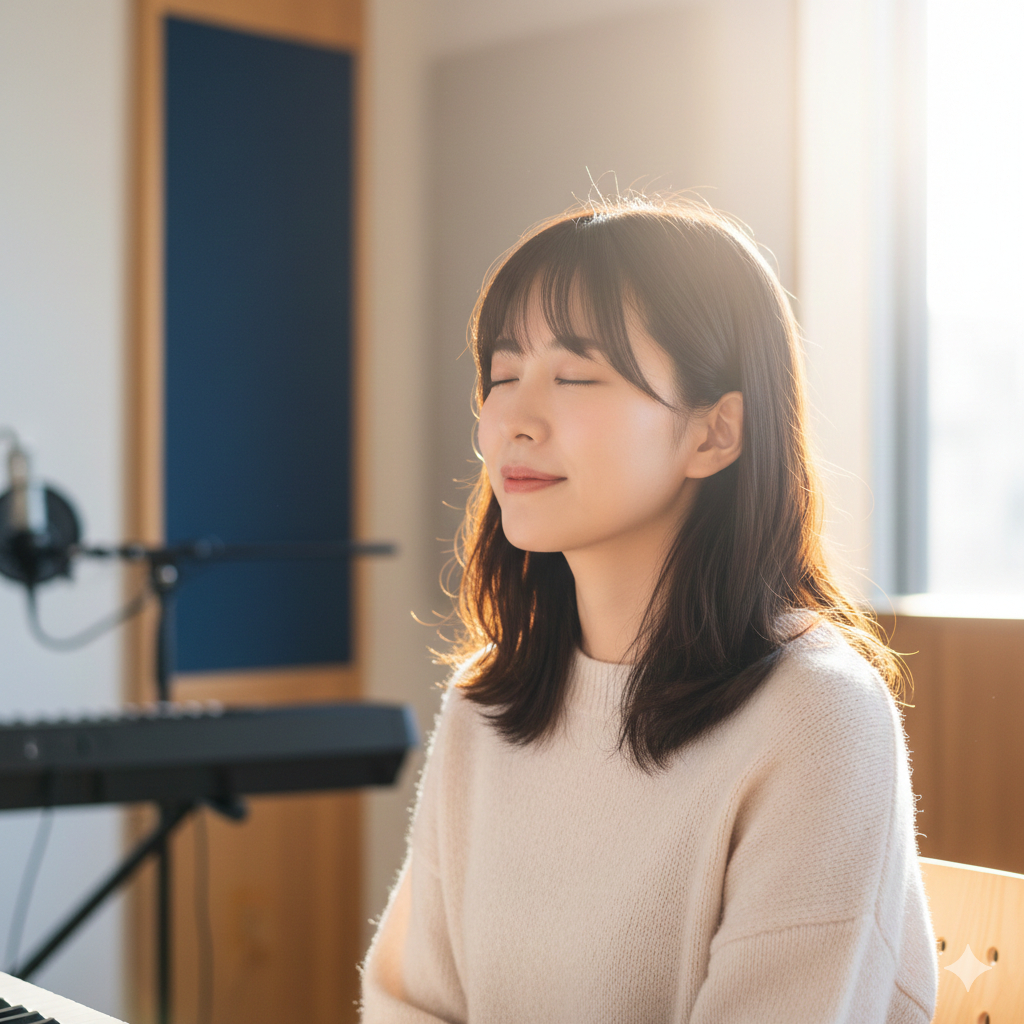 共鳴感覚を鍛えるハミングだけで1曲歌い切る練習とは？