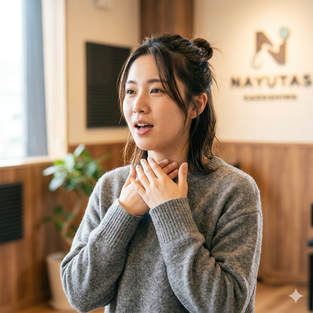 喉を痛めない正しい発声方法とは？