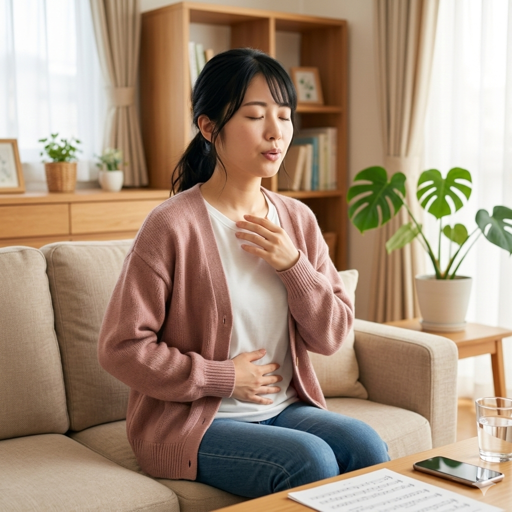 自宅でできる歌声を整えるウォームアップメニューとは？