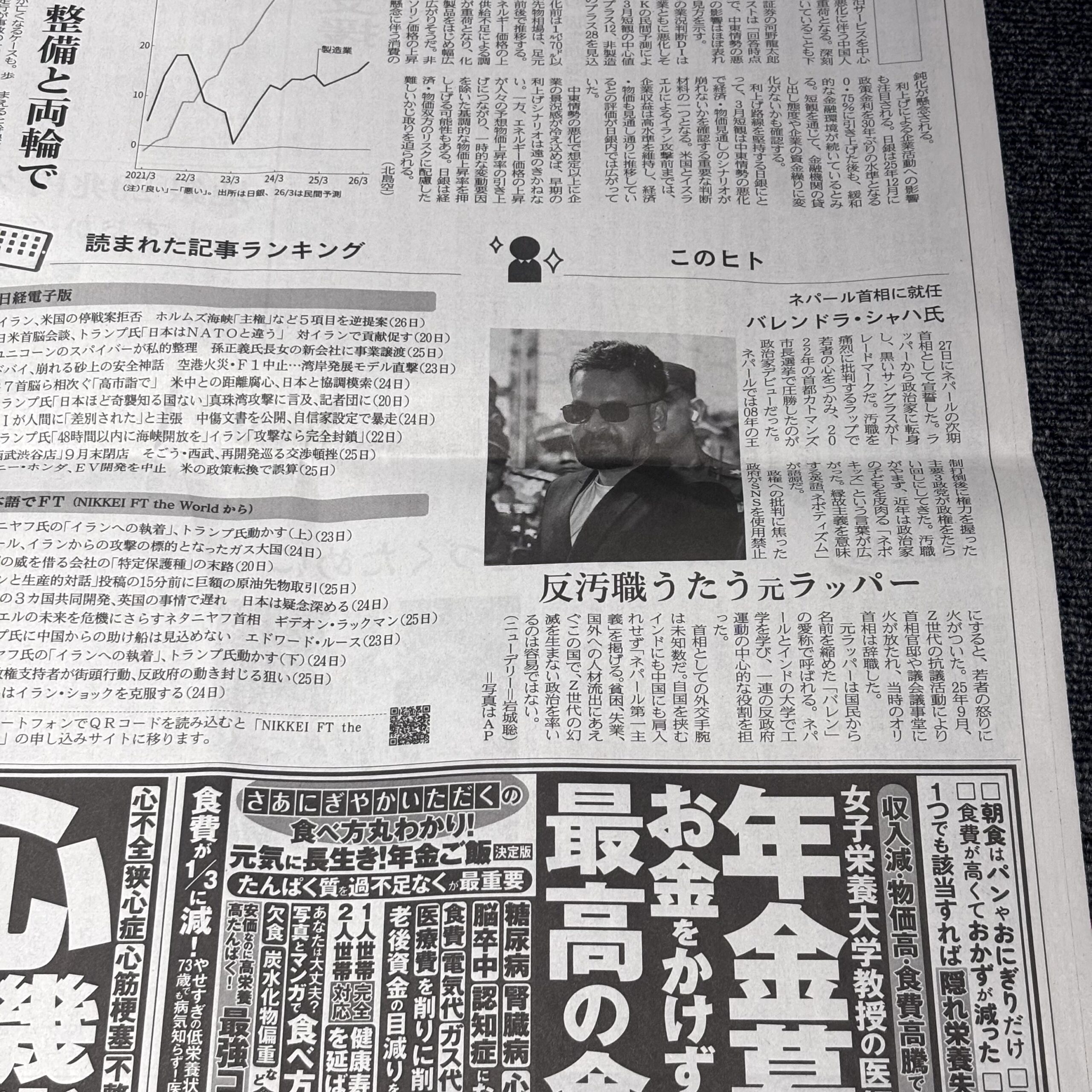 反汚職うたう元ラッパー、ネパール首相就任【埼玉ボイトレスクール・ナユタス川口校】