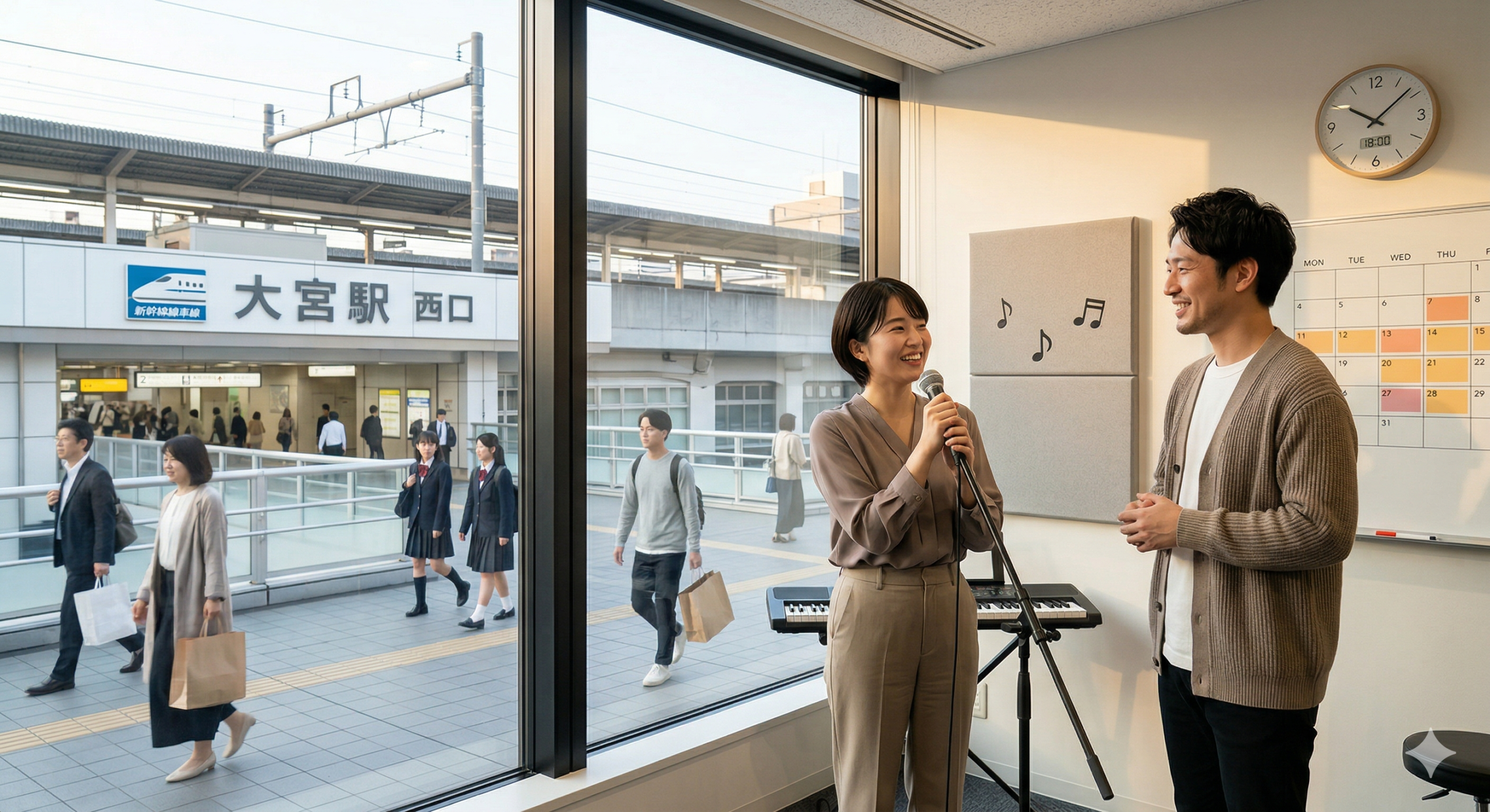 駅から近くて通いやすい