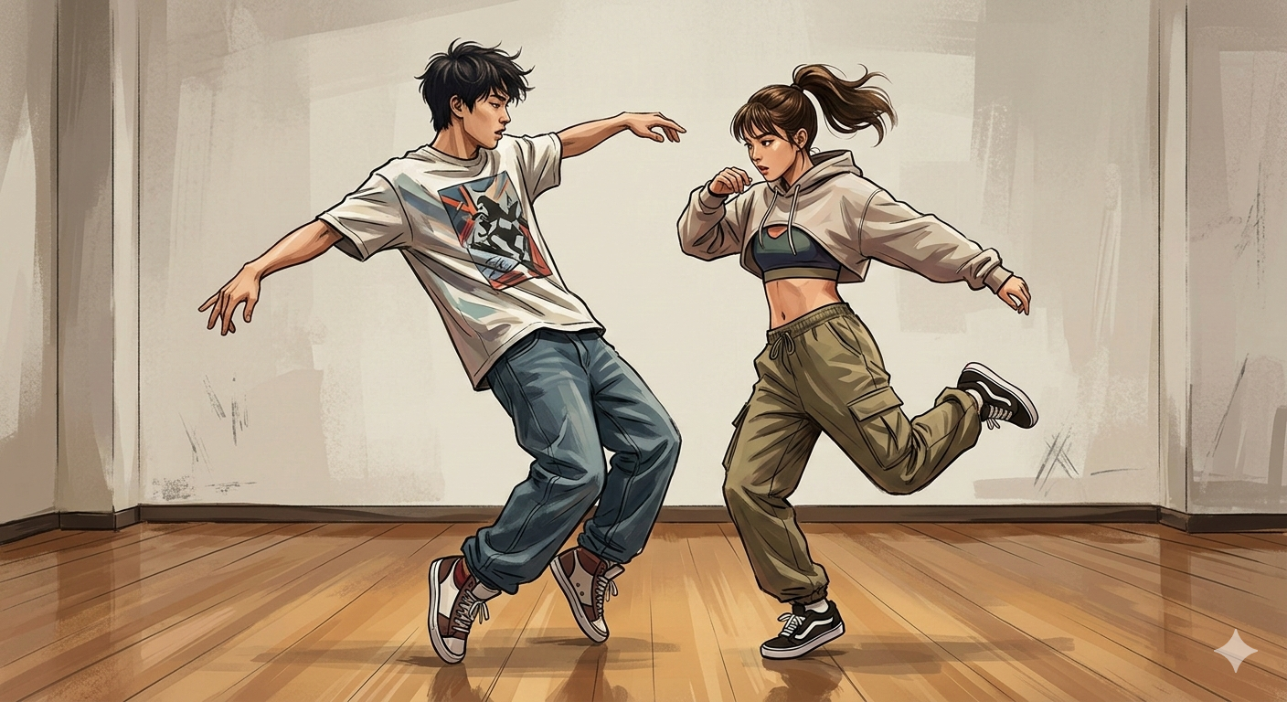 音楽に乗るって最高！ヒップホップを基礎からカッコよく🕺