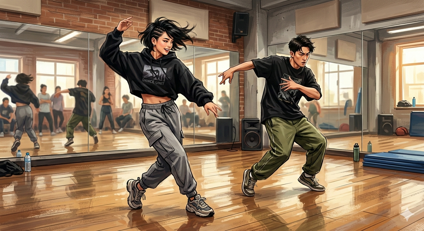 キレとしなやかさ！ジャズヒップホップをマンツーマンで欲張りに✨