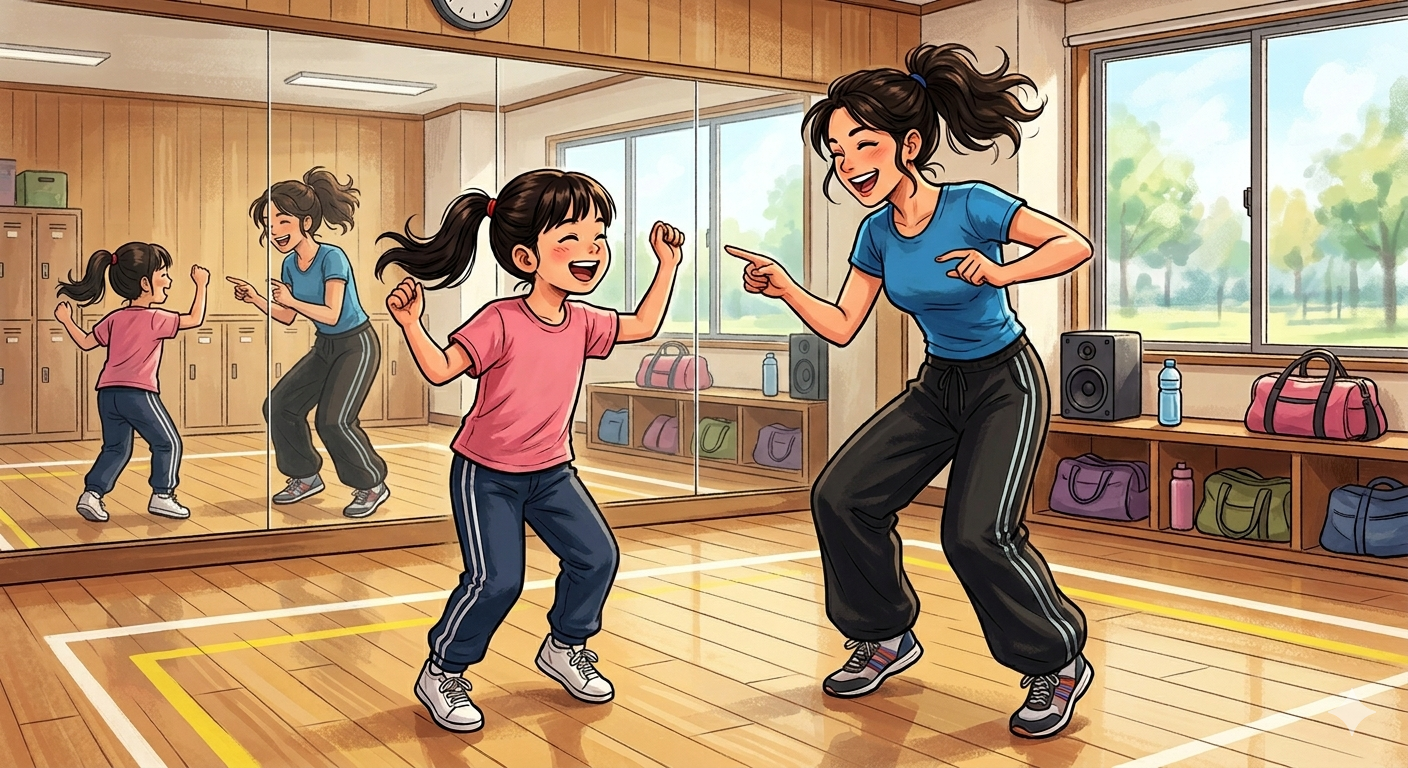 【子どものダンス、初心者でも大丈夫？】NAYUTAS明石校のレッスンスタイル