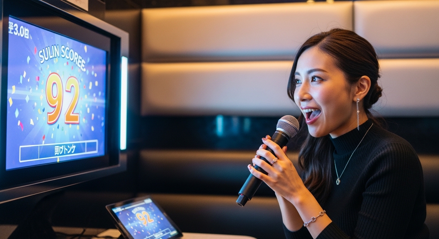 カラオケで90点以上を連発するコツ｜採点機能をハックして人気者になる方法