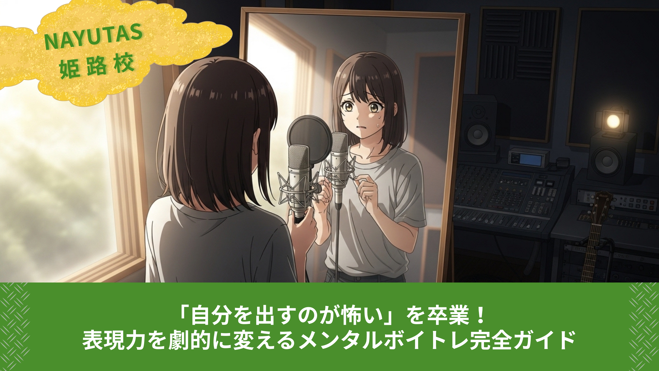 「自分を出すのが怖い」を卒業！表現力を劇的に変えるメンタルボイトレ完全ガイド