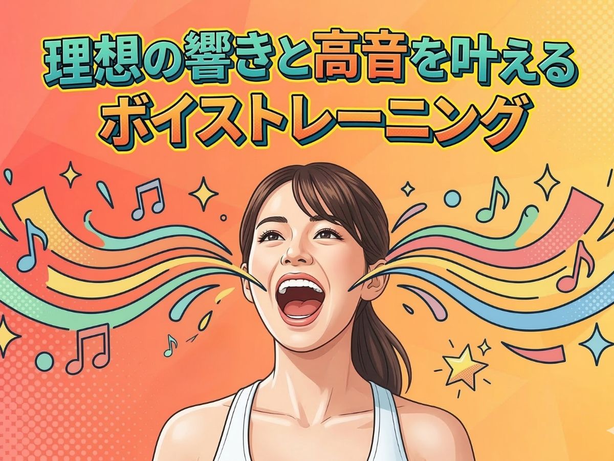 歌声に自信を！理想の響きと高音を叶えるボイストレーニングのポイント｜ナユタス平塚校