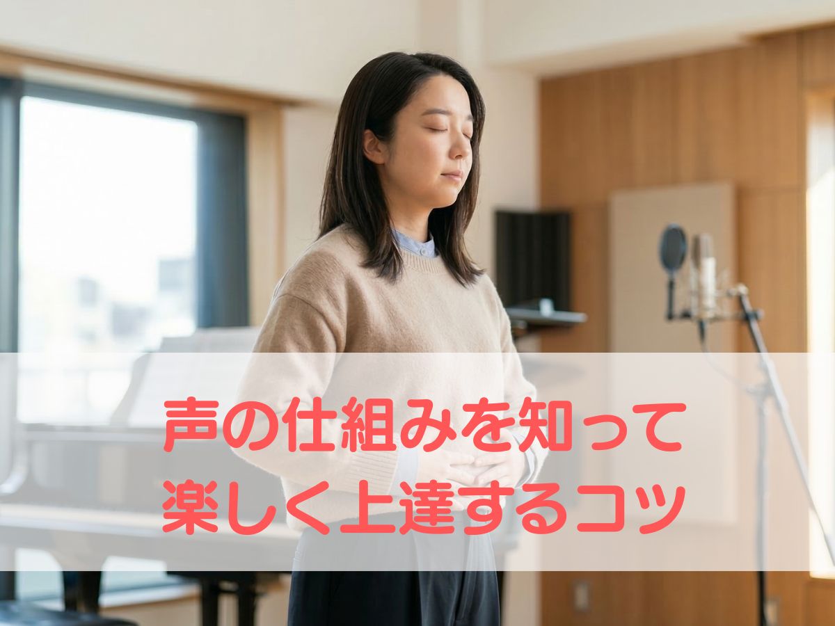 理想の歌声を手に入れよう！声の仕組みを知って楽しく上達するコツ｜ナユタス平塚校