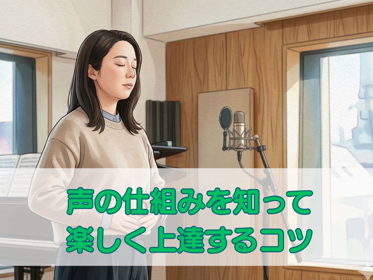 理想の歌声を手に入れよう！声の仕組みを知って楽しく上達するコツ｜ナユタス平塚校