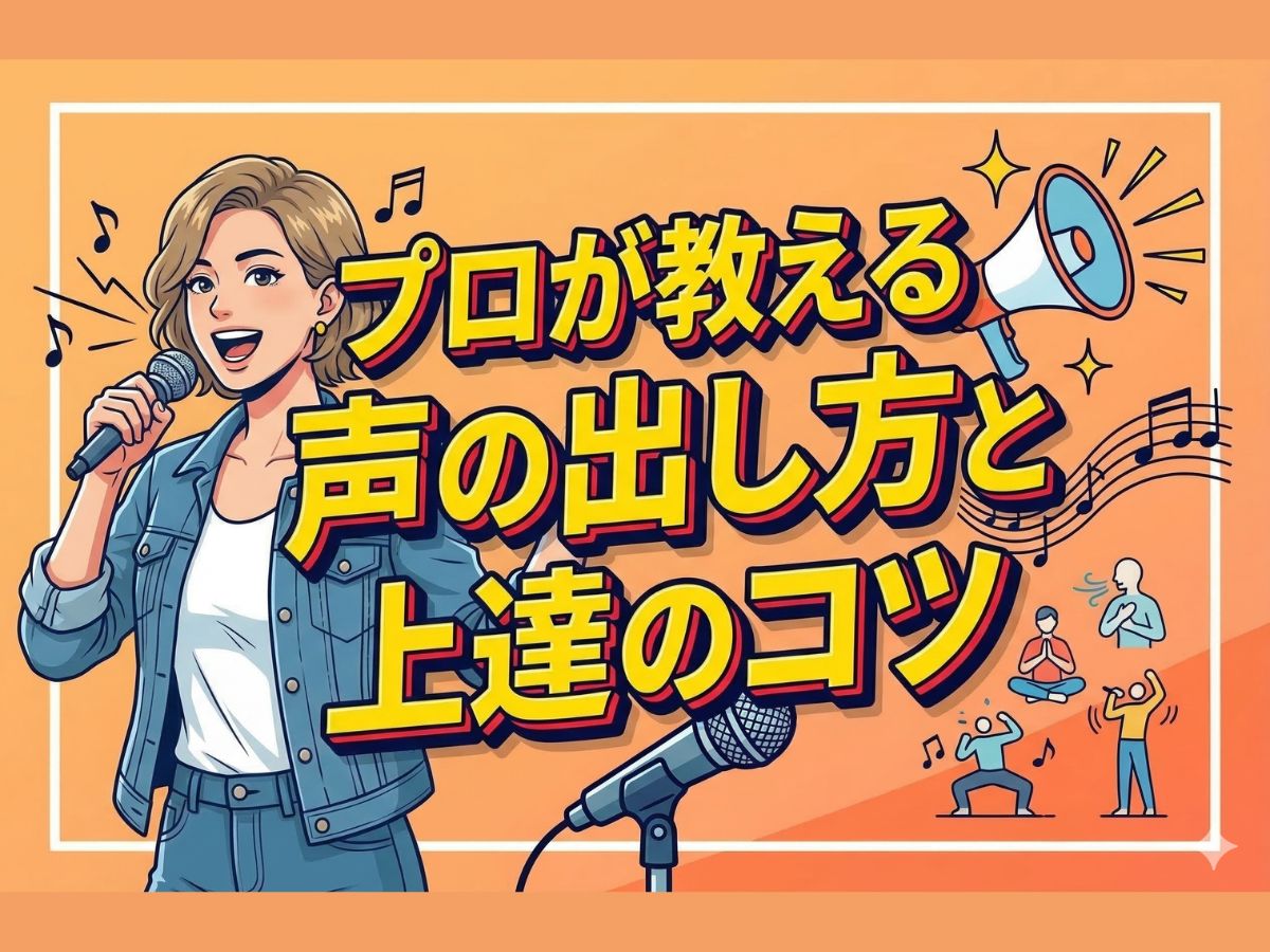 理想の歌声を手に入れる！プロが教える声の出し方と上達のコツ｜ナユタス平塚校