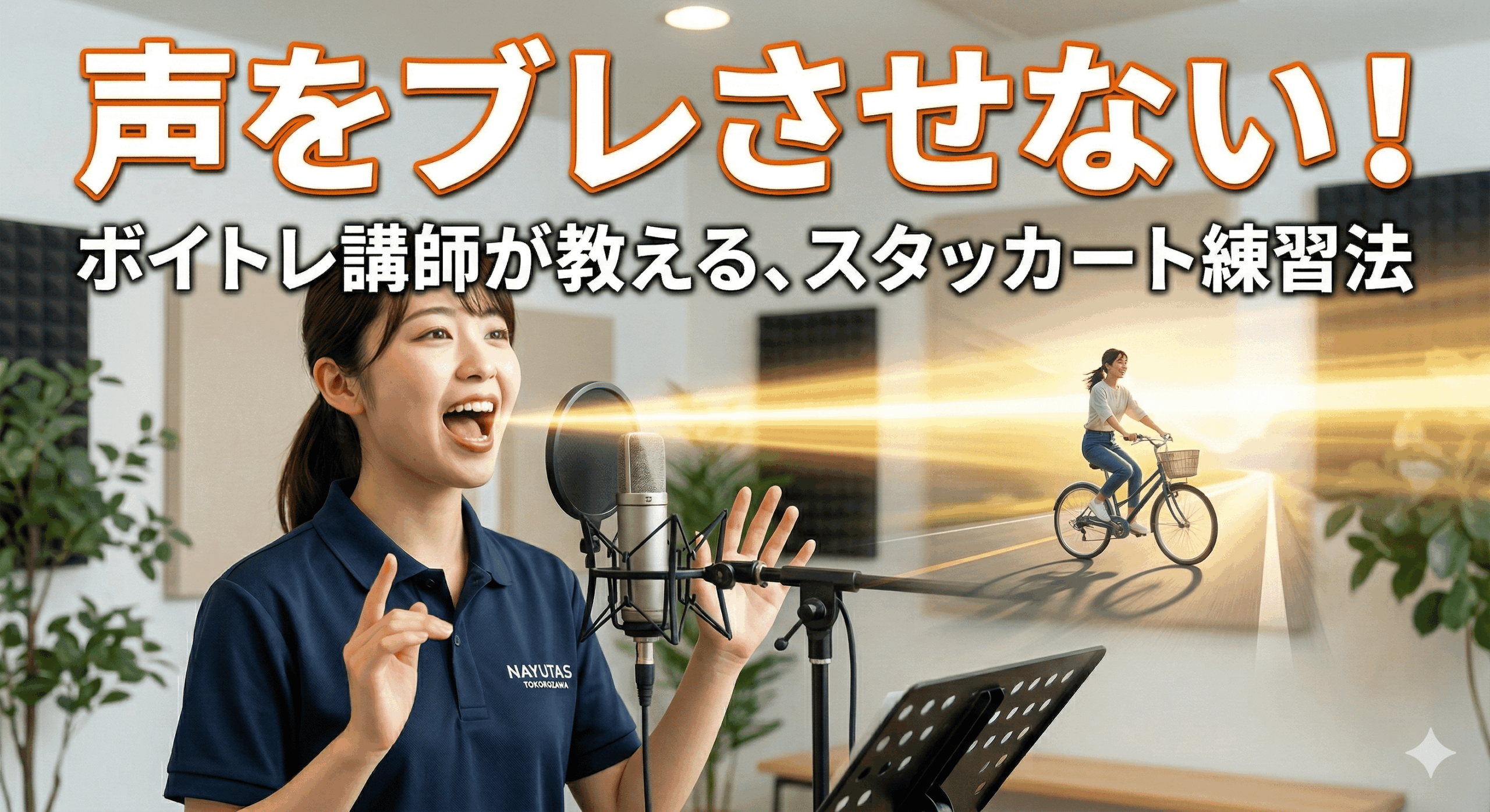 歌うと声が震える・ブレる原因とは？安定させる「息」のコントロール法【所沢のボイトレ教室】ナユタス所沢校