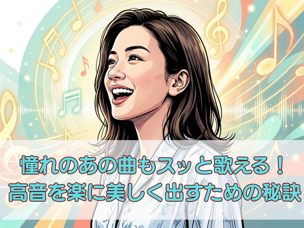 憧れのあの曲もスッと歌える！高音を楽に美しく出すための3つの秘訣｜ナユタス平塚校