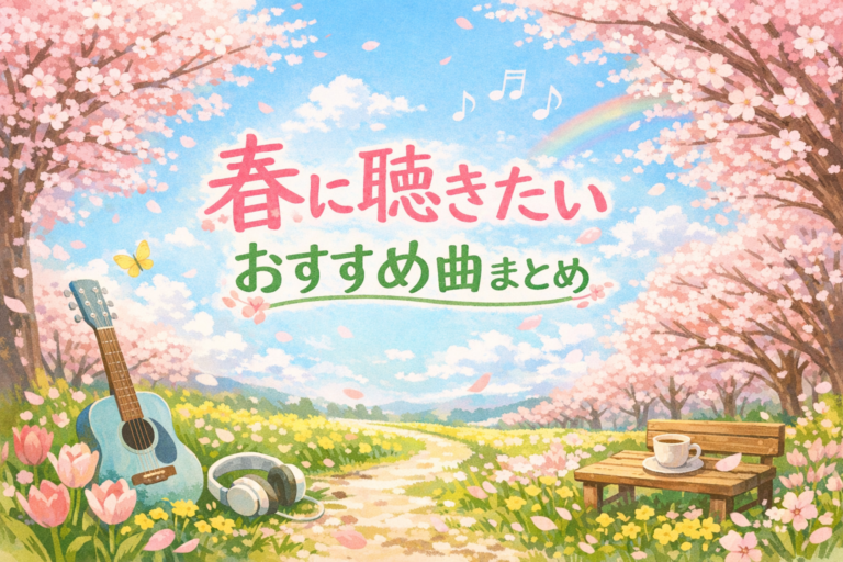 春に聴きたいおすすめ曲まとめ【NAYUTAS大橋校】