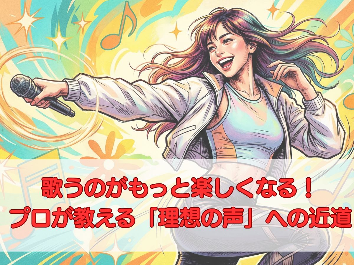 歌うのがもっと楽しくなる！プロが教える「理想の声」への近道｜ナユタス平塚校