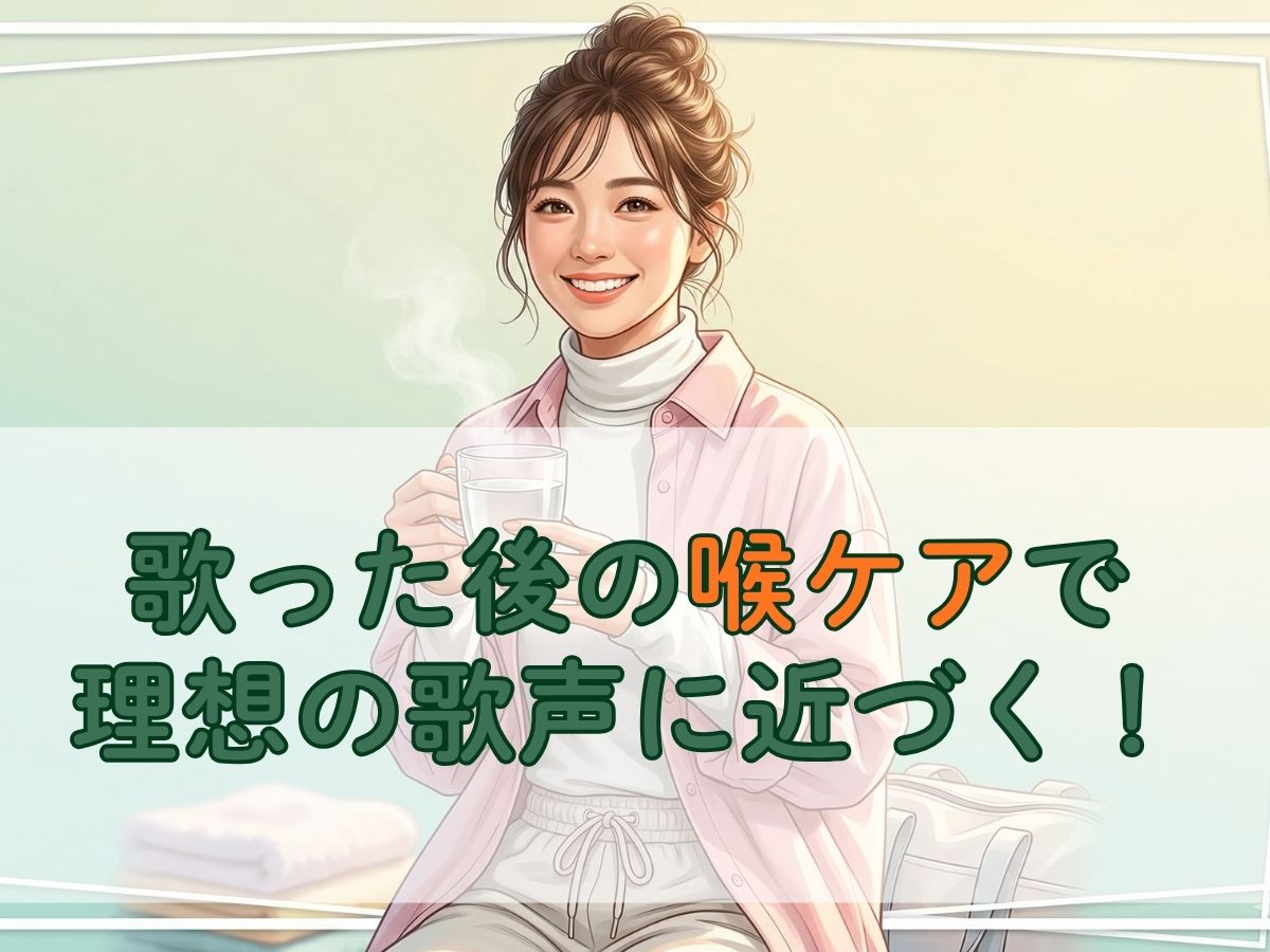 理想の歌声を手に入れる！歌った後の「喉ケア」で毎日をもっとポジティブに！｜ナユタス平塚校