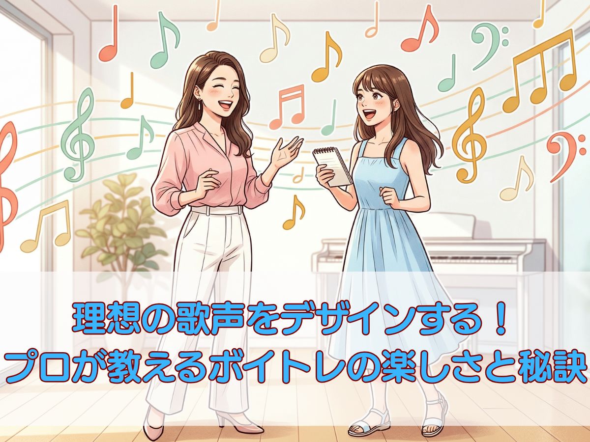 理想の歌声をデザインする！プロが教えるボイストレーニングの楽しさと秘訣｜ナユタス平塚校