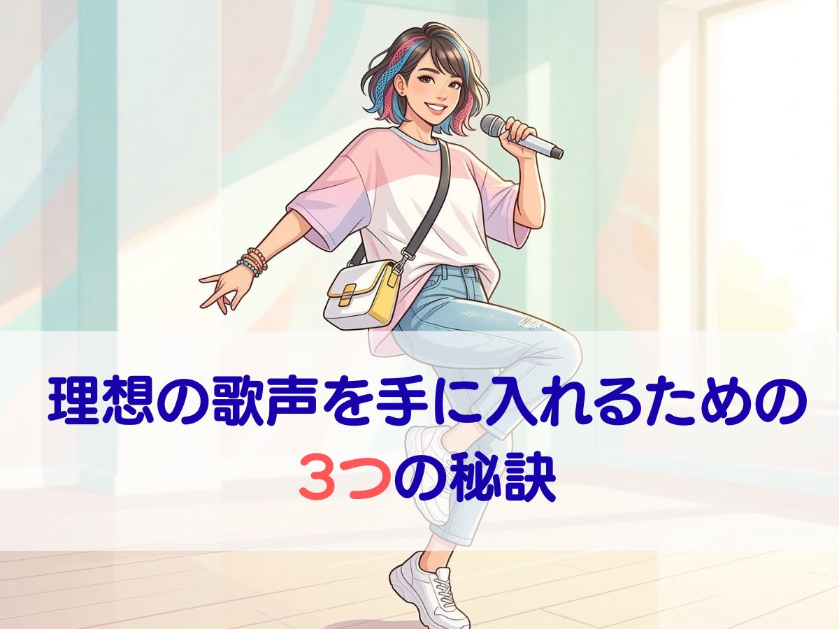 歌って踊れるプロが教える！理想の歌声を手に入れるための3つの秘訣｜ナユタス平塚校