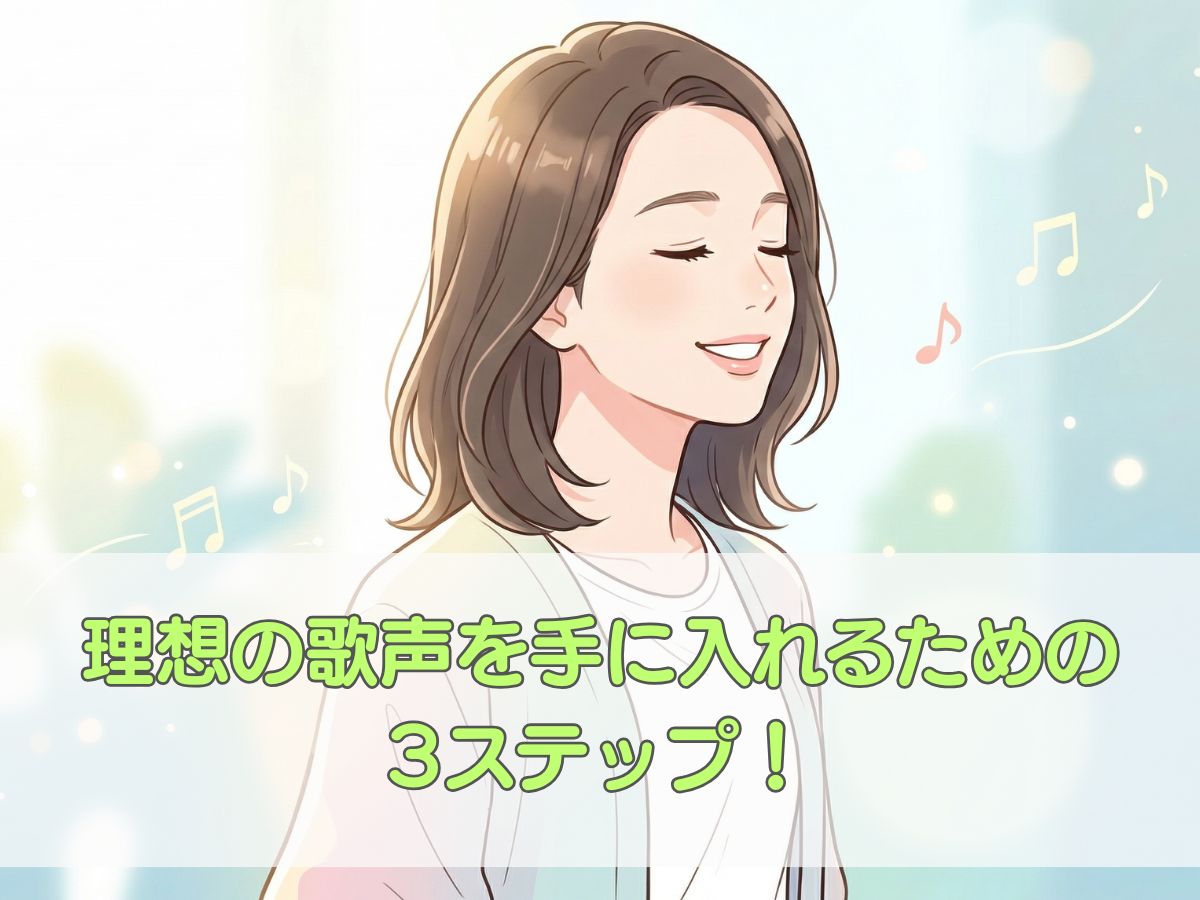 理想の歌声を手に入れるための3ステップ！自分らしく楽しく歌おう♪ナユタス平塚校