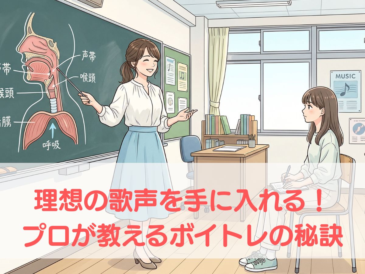 理想の歌声を手に入れる！プロが教えるボイトレの秘訣｜ナユタス平塚校
