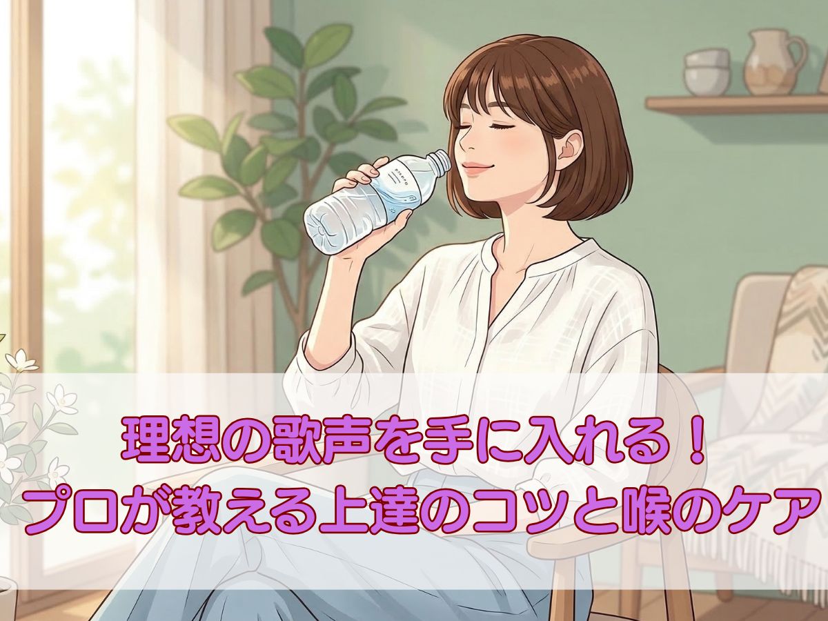 理想の歌声を手に入れる！プロが教える上達のコツと喉のケア ｜ ナユタス平塚校