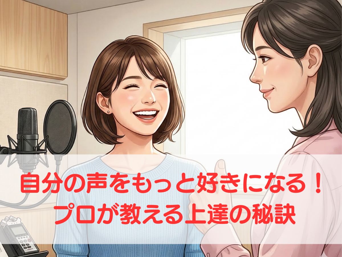自分の声をもっと好きになる！プロが教える上達の秘訣　ナユタス平塚校