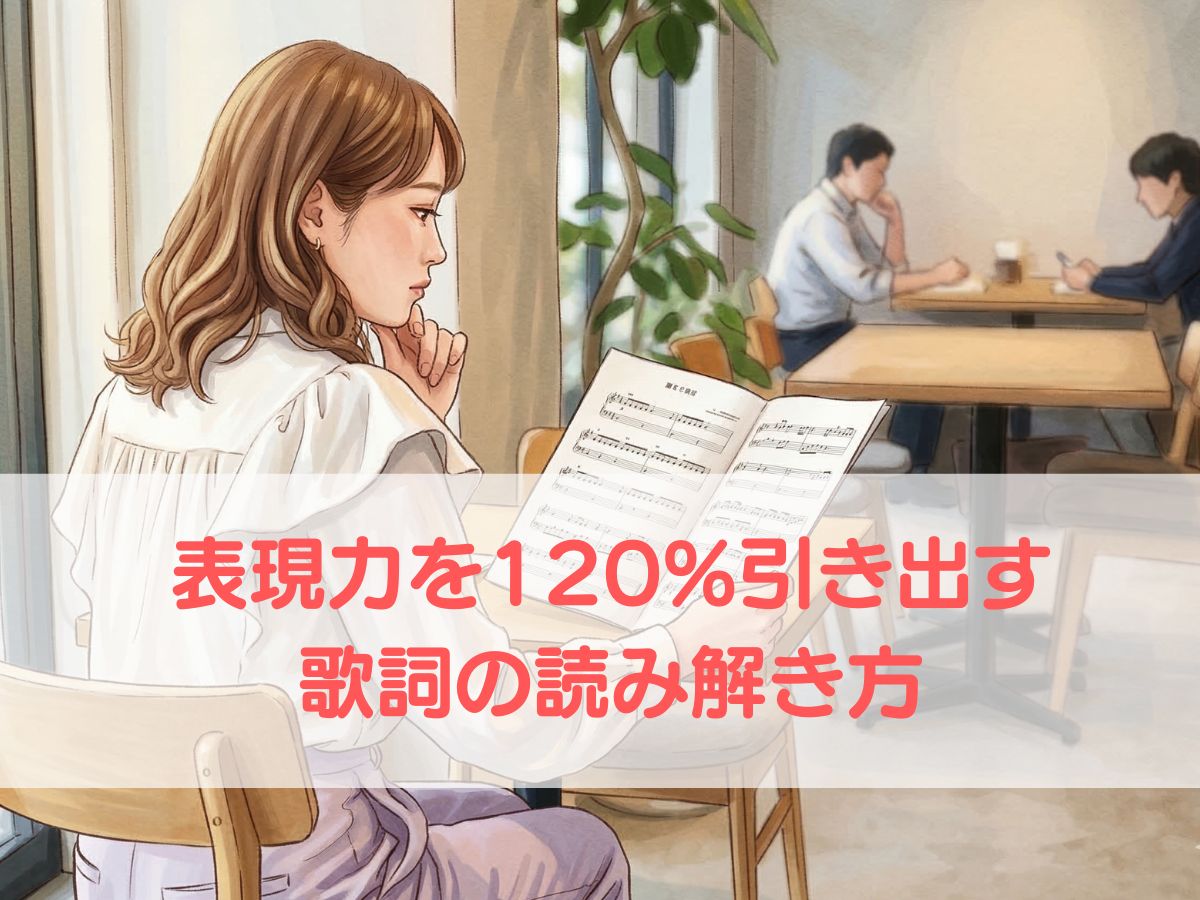 歌がもっと心に響く！表現力を120%引き出す歌詞の読み解き方｜ナユタス平塚校
