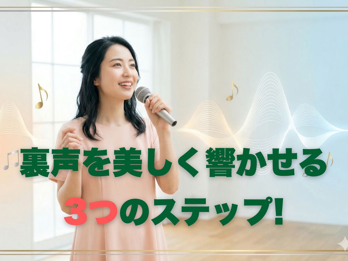理想の歌声を手に入れよう！裏声を美しく響かせる3つのステップ｜ナユタス平塚校
