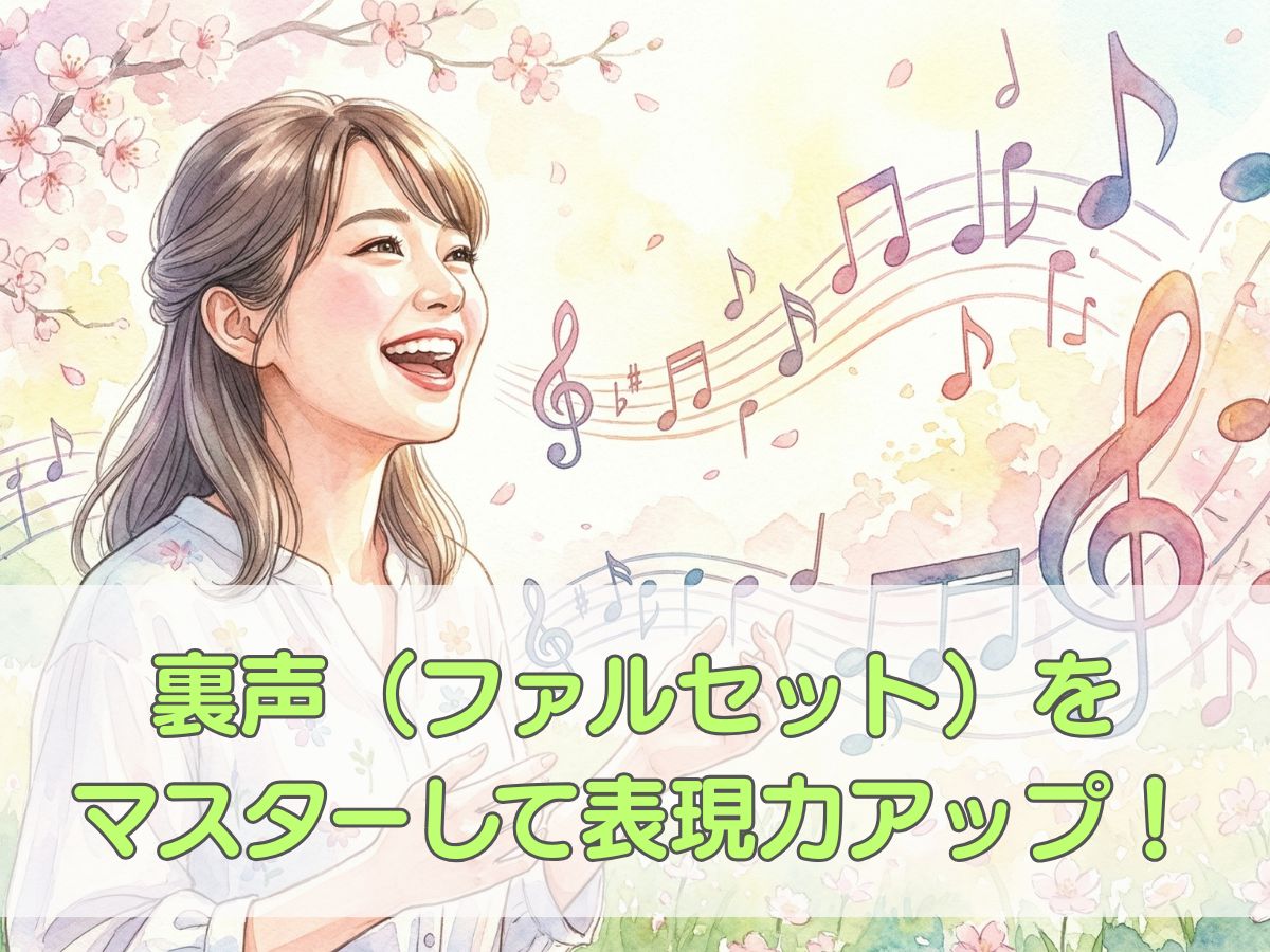 歌の世界が広がる！裏声をマスターして表現力をアップしよう｜ナユタス平塚校