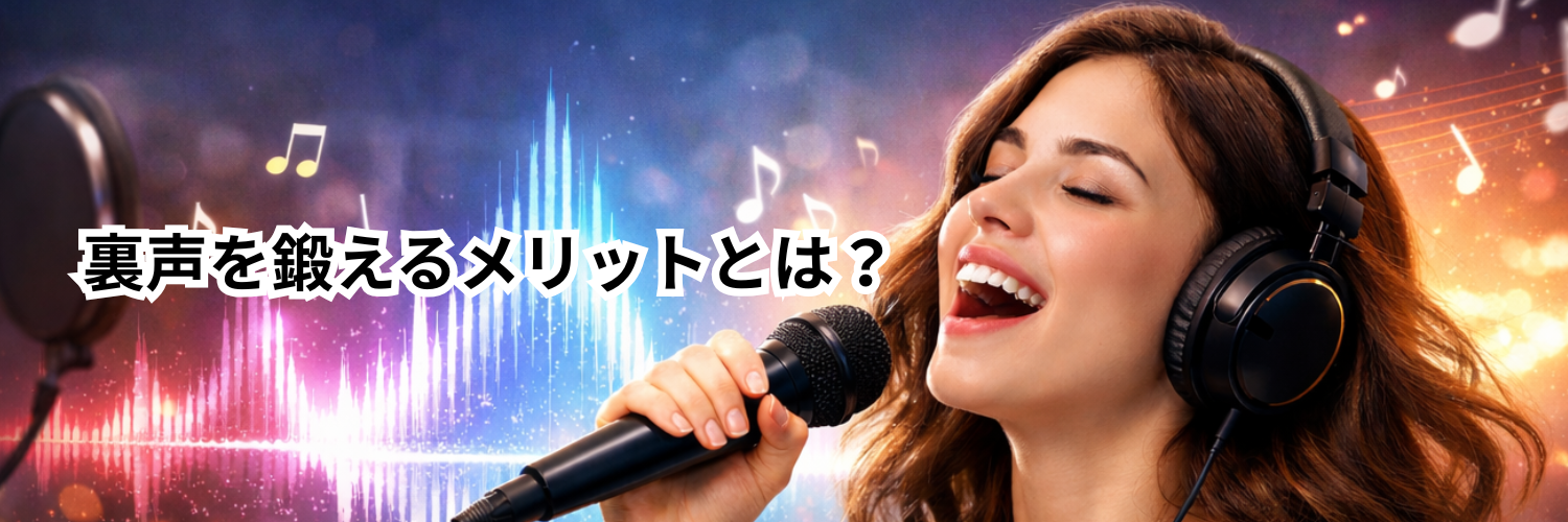 裏声を鍛えるメリットとは？声の可能性を広げるボイストレーニング