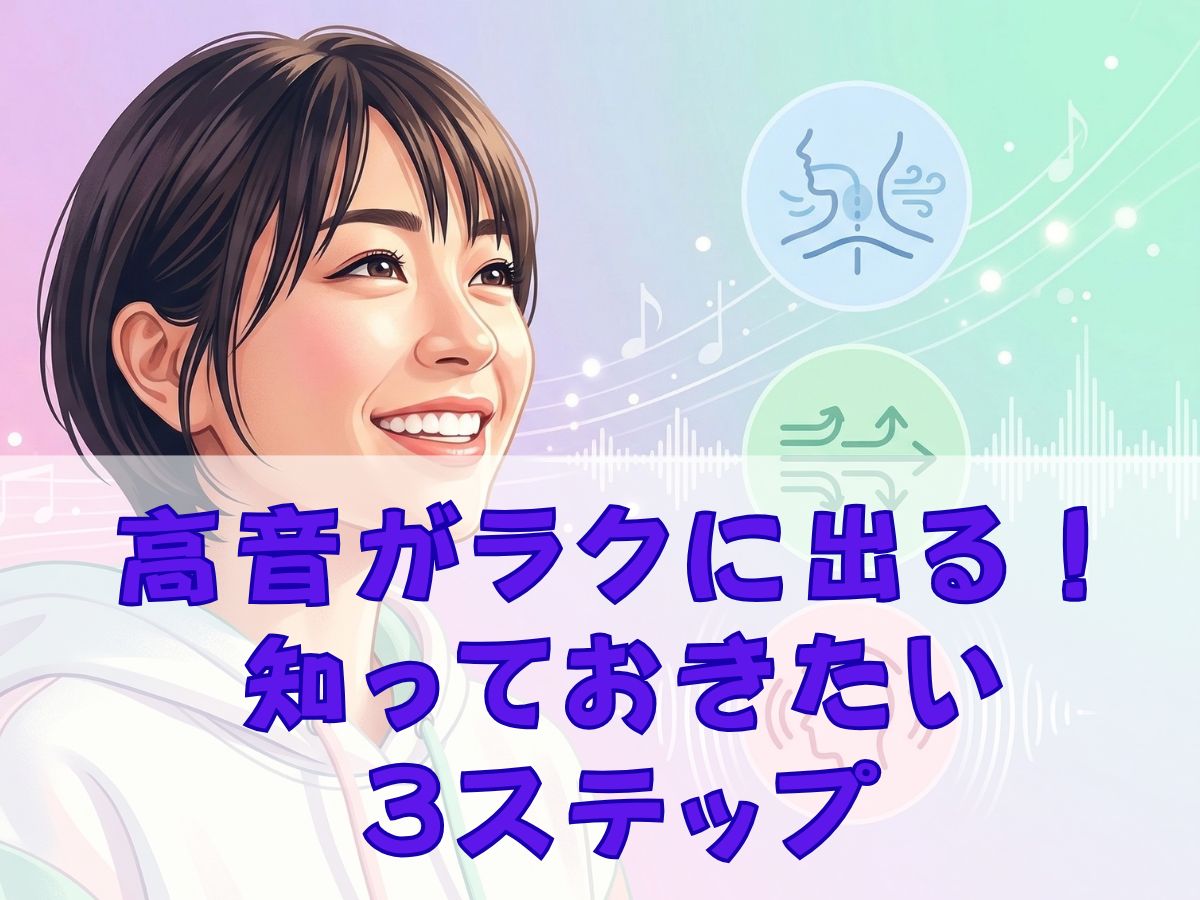 喉の力を抜いて理想の歌声へ！高音をラクに出すための3つのステップ｜ナユタス平塚校
