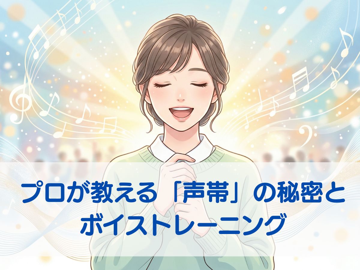 魅力的な声を手に入れる！プロが教える「声帯」の秘密とボイストレーニング｜ナユタス平塚校