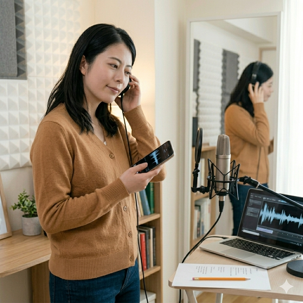 録音して上達するボイトレ方法とは？