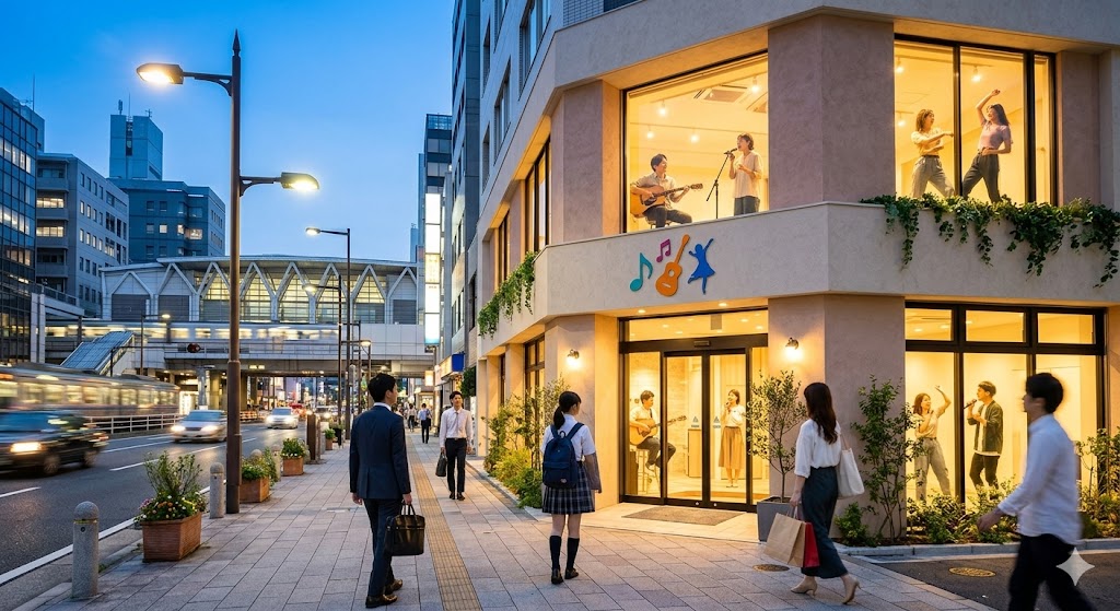 通いやすさが魅力の金山校