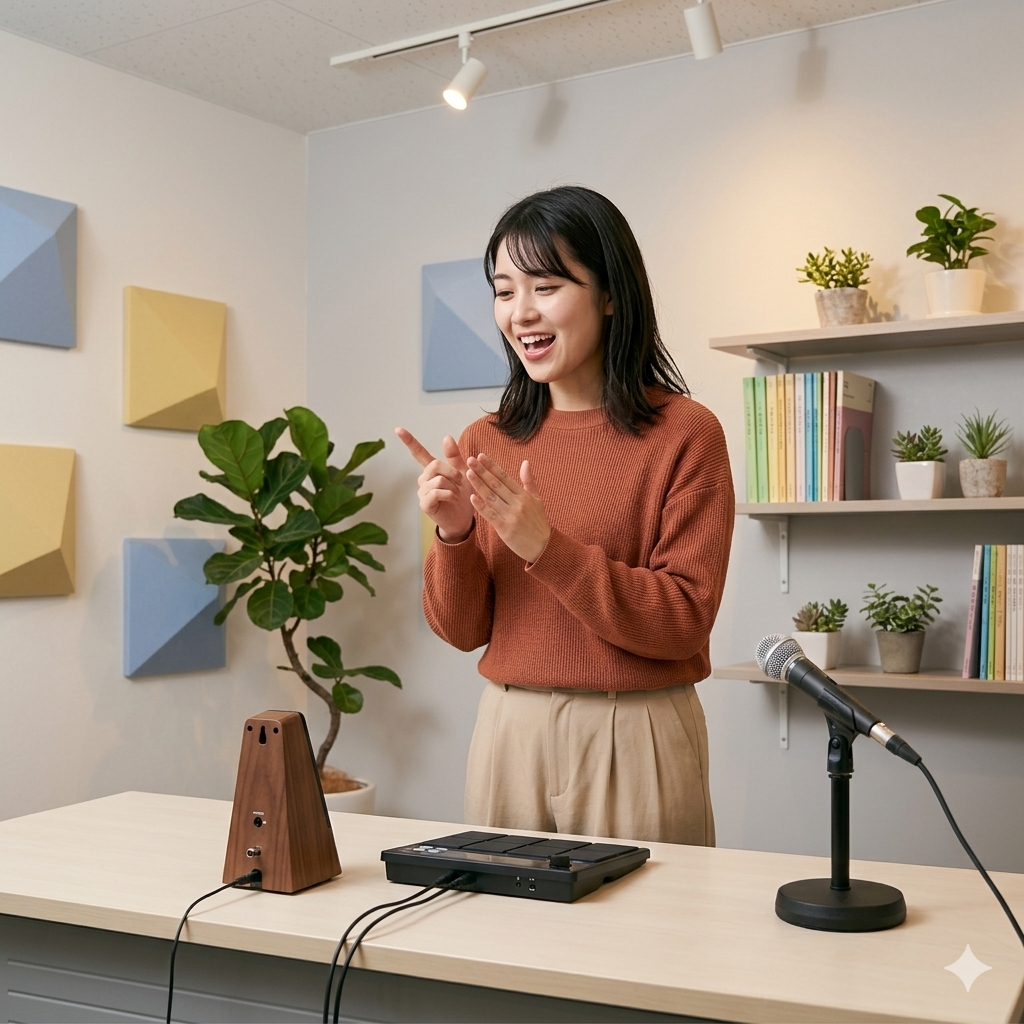 リズム感を鍛えるボイトレ練習のコツとは？🥁