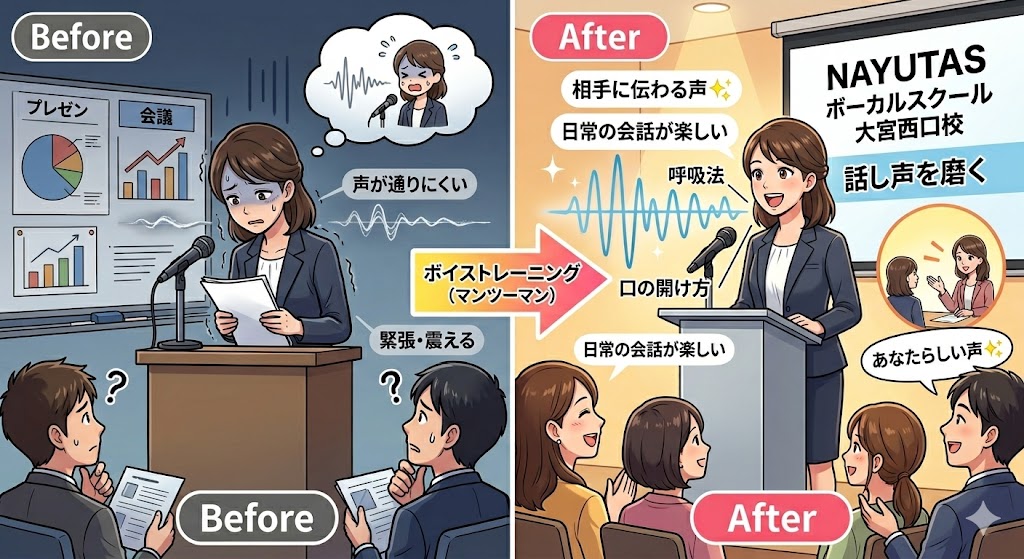 「話し声」への自信