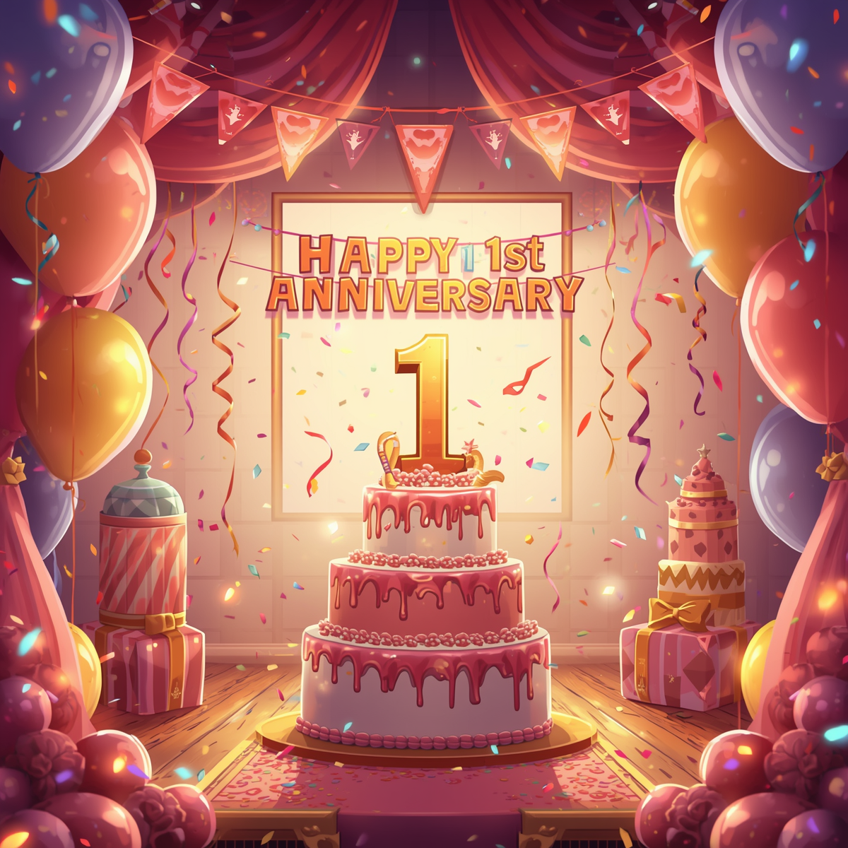 祝！１周年