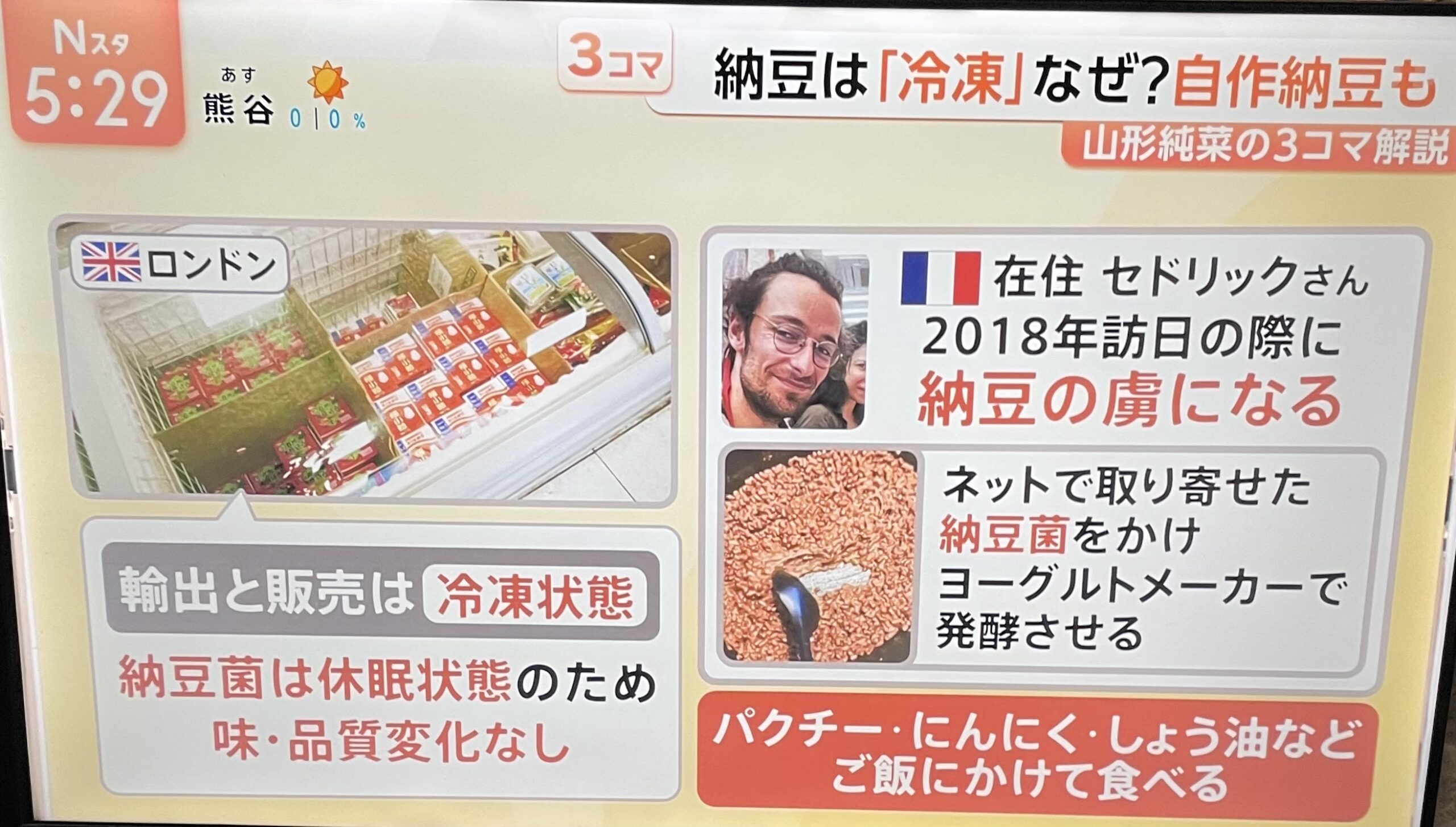 えっ!納豆食べますか？