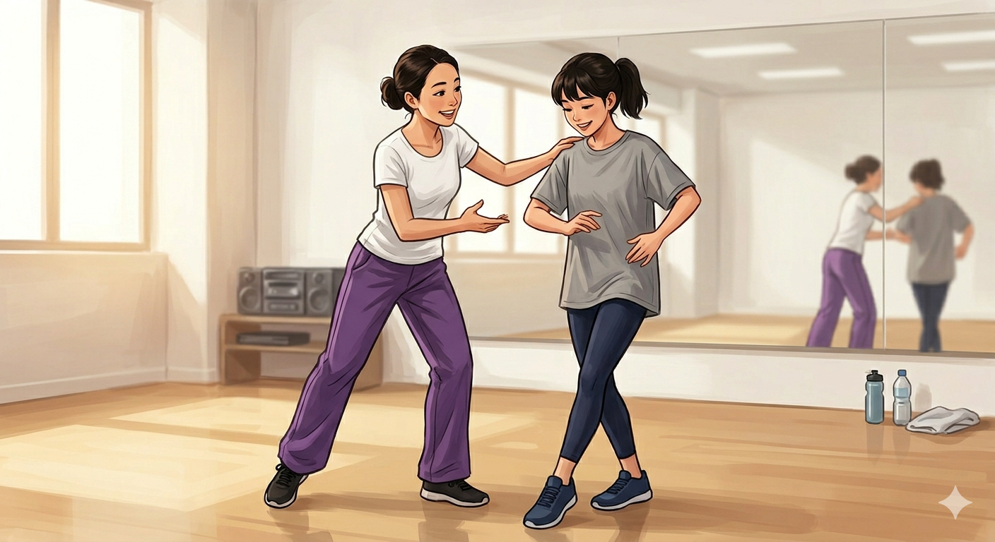 ダンス上達への近道！マンツーマンレッスンで「わからない」が即解決する理由