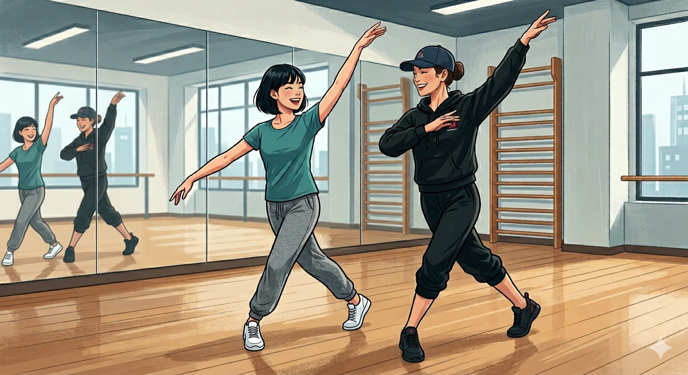 【基礎・美姿勢】「なんとなく」を卒業。明石駅徒歩1分のダンススクールで本物の基礎を身につける！