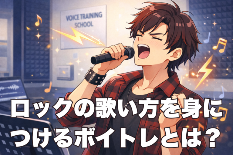 ロックの歌い方を身につけるボイトレとは？迫力のある歌声を出すためのトレーニング