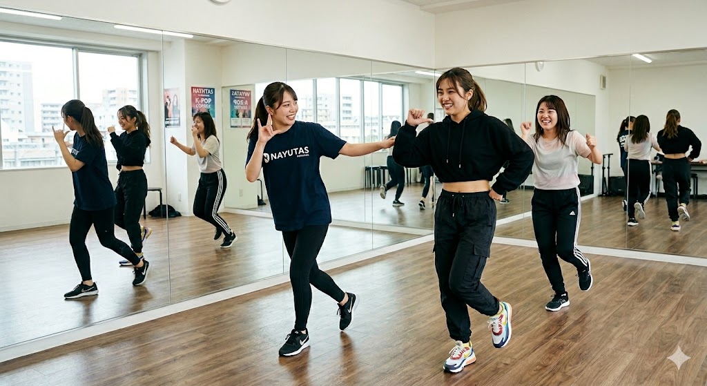 ナユタス金山校で楽しく踊りましょう