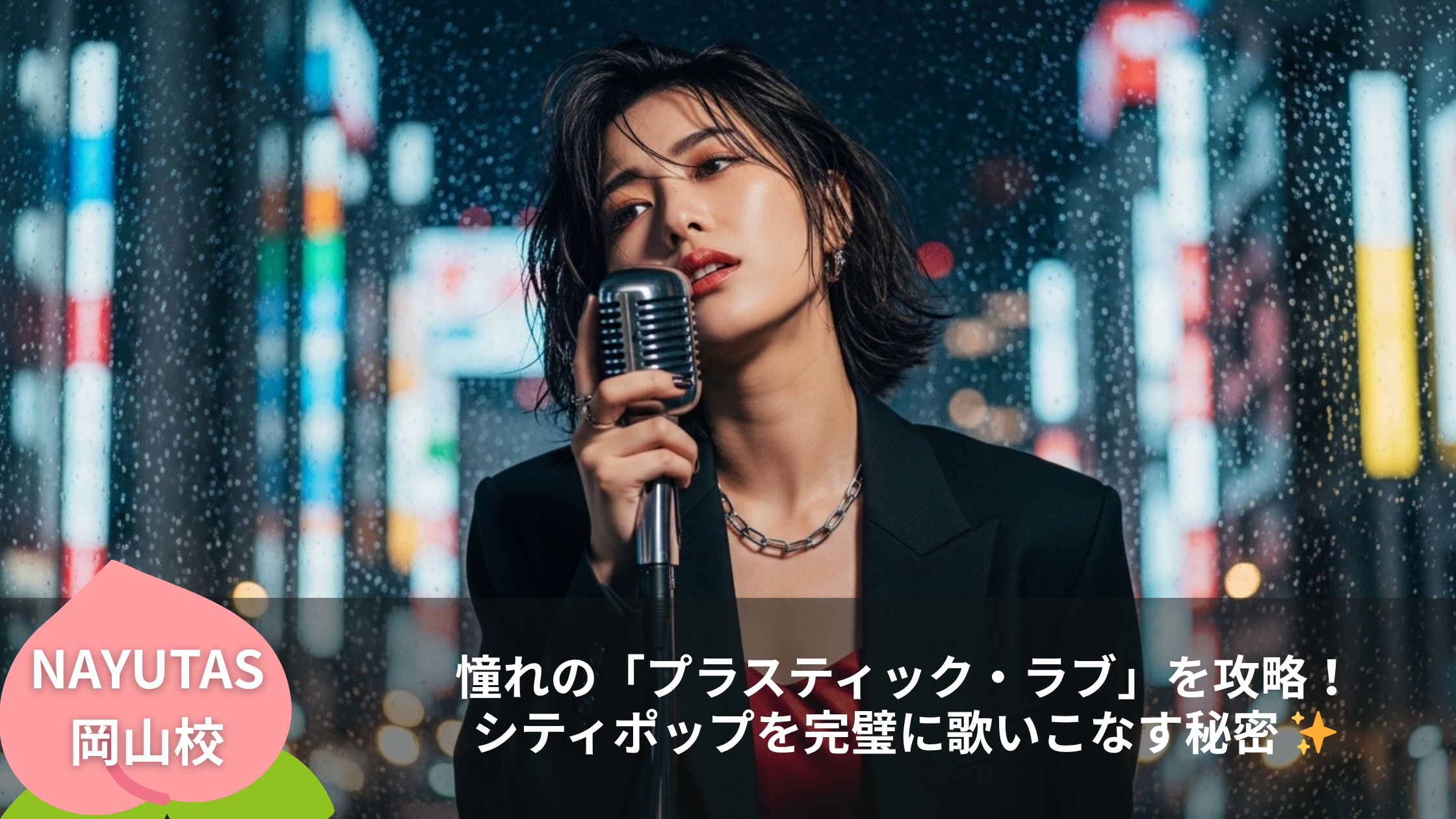 憧れの「プラスティック・ラブ」を攻略！シティポップを完璧に歌いこなす秘密 ✨