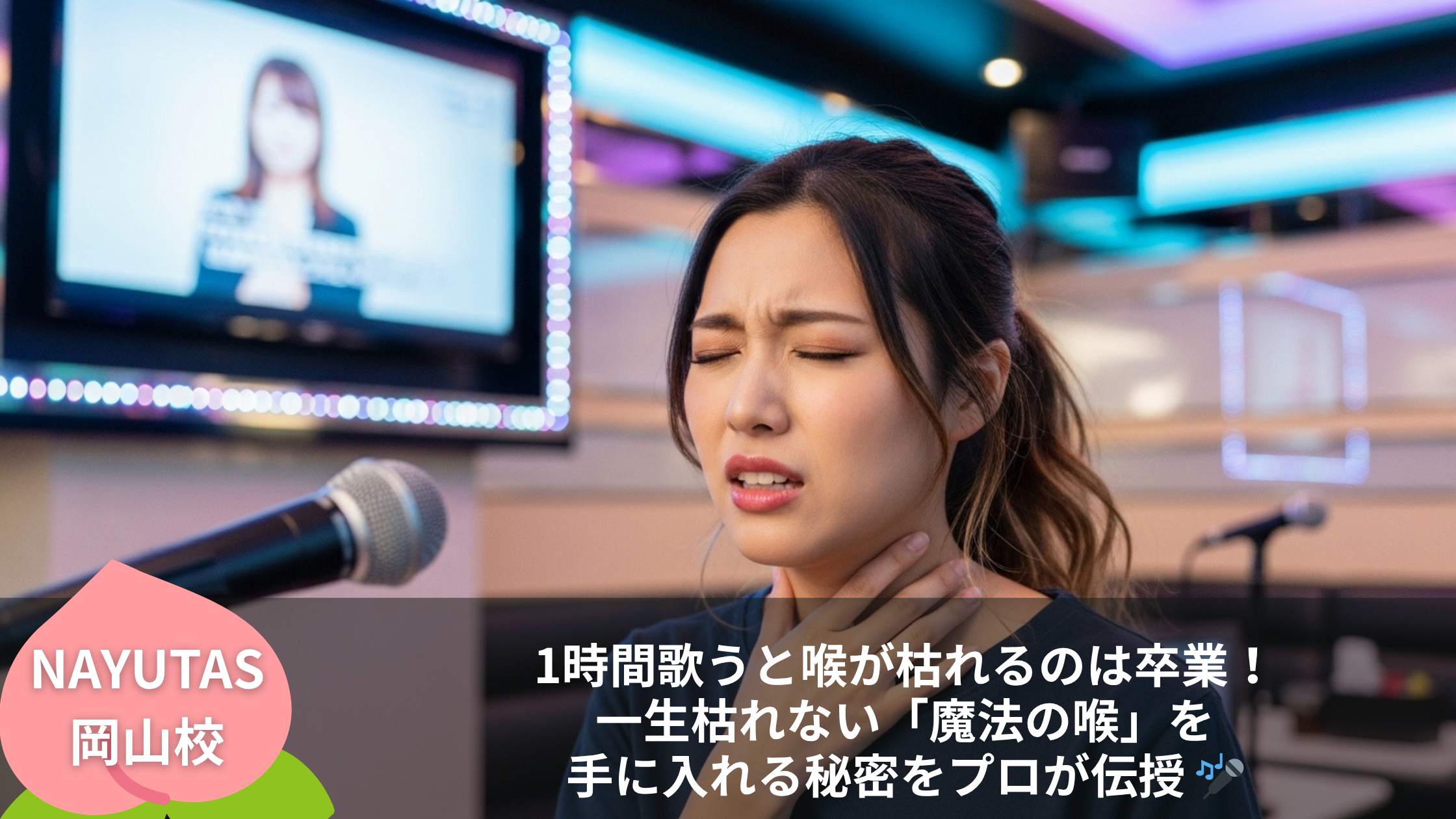 1時間歌うと喉が枯れるのは卒業！一生枯れない「魔法の喉」を手に入れる秘密をプロが伝授 🎤