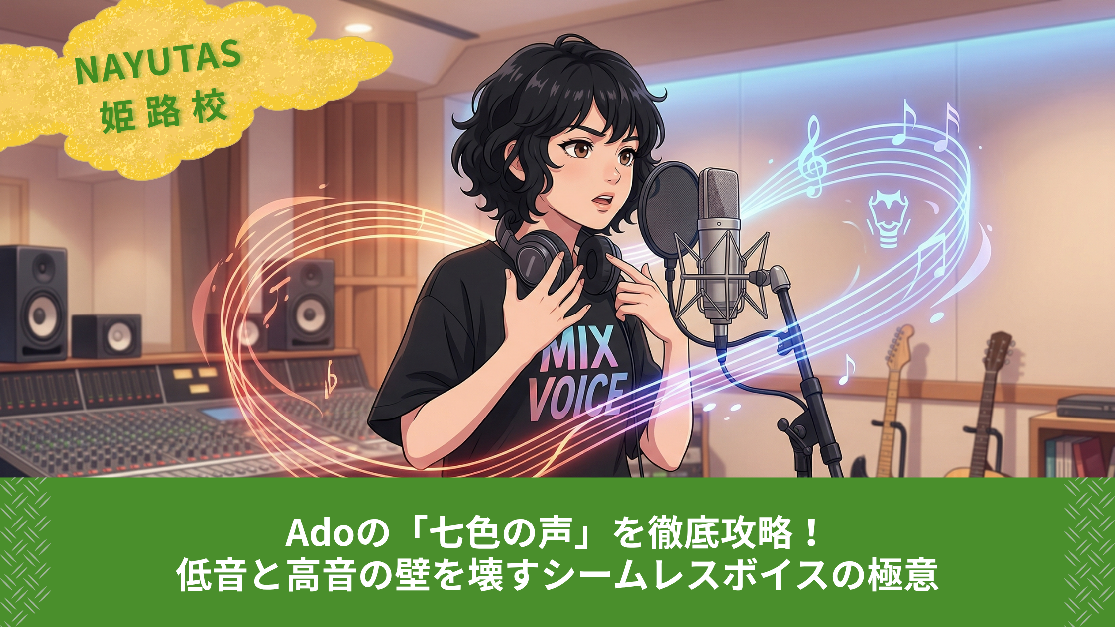 Adoの「七色の声」を徹底攻略！低音と高音の壁を壊すシームレスボイスの極意