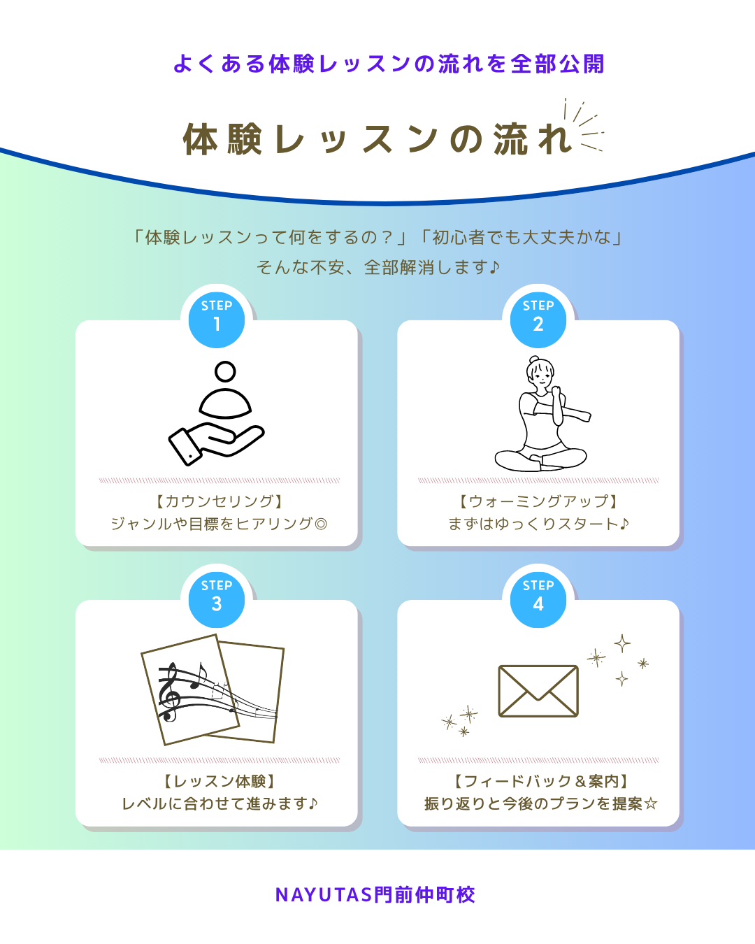 【完全公開】体験レッスンの流れをぜんぶ見せます✨初めてでも安心！