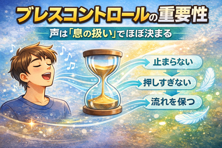 ブレスコントロールの重要性。声は「息の扱い」でほぼ決まる - NAYUTAS水戸校(助川)