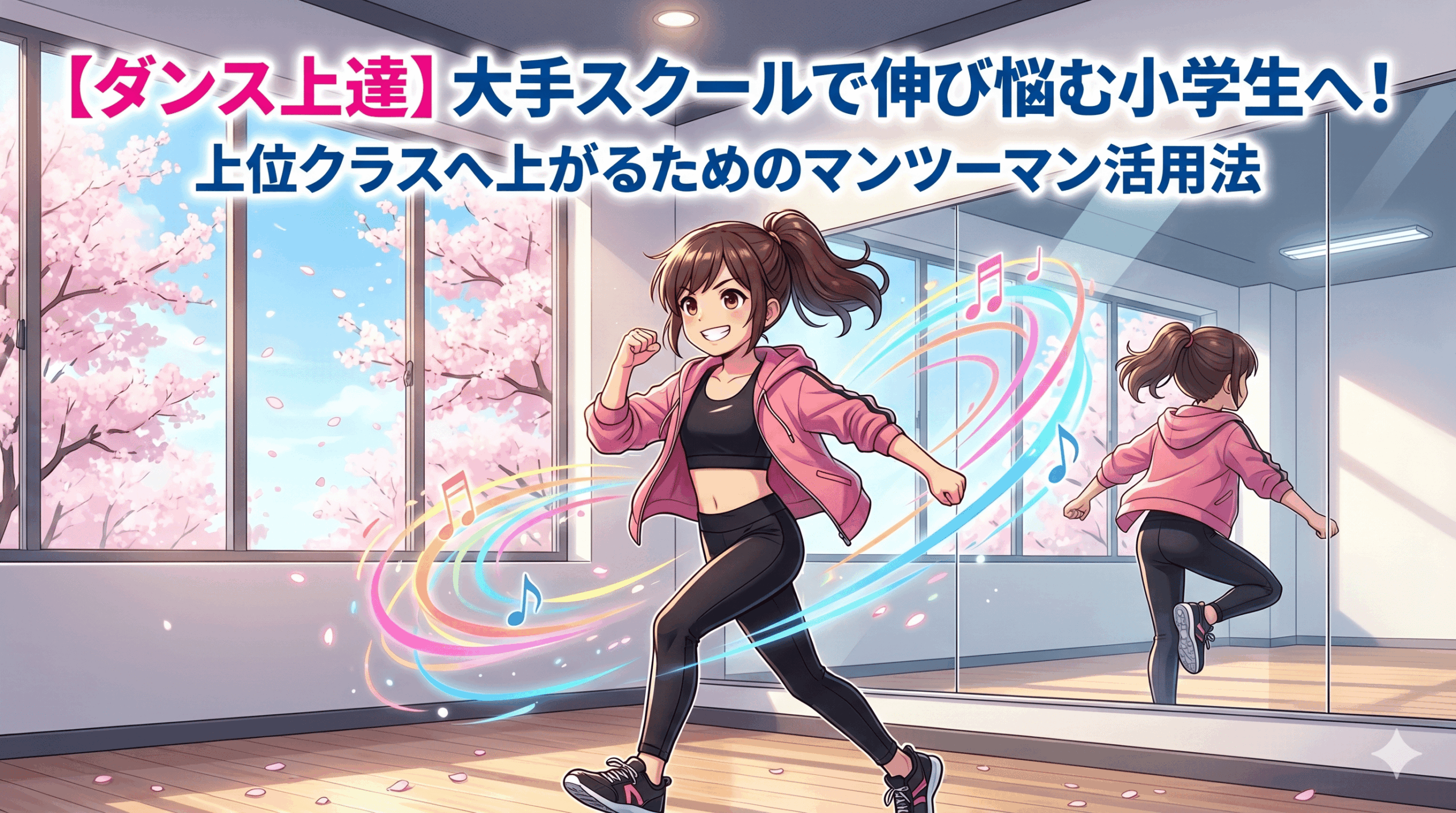 【ダンス上達】大手スクールで伸び悩む小学生へ！上位クラスへ上がるためのマンツーマン活用法【ボイトレ・ダンス教室】ナユタス所沢校